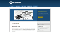 Desktop Screenshot of aluminumcircle.com